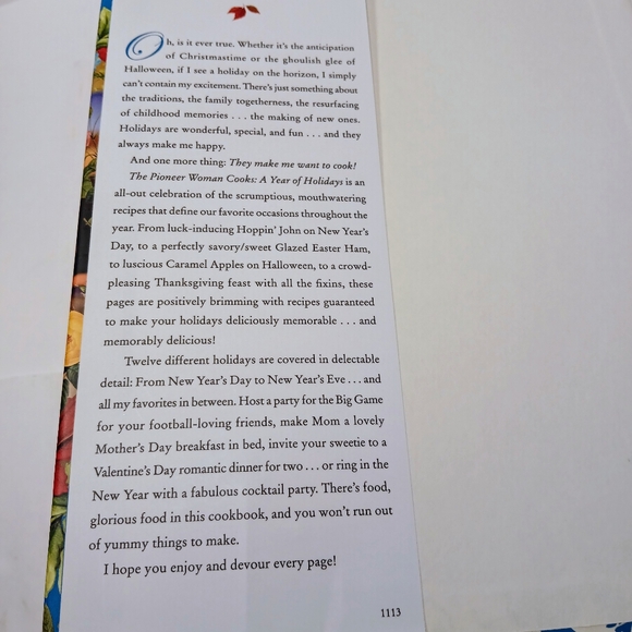 PIONEER WOMAN Cooks - A YEAR OF HOLIDAYS 140 Step by Step Recipes By Ree Drumond - Picture 4 of 12